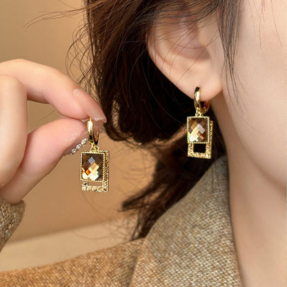 Boucles d'oreilles créoles pendantes pour femmes