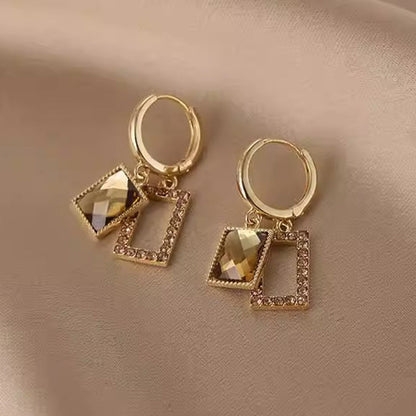 Boucles d'oreilles créoles pendantes pour femmes