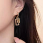 Boucles d'oreilles créoles pendantes pour femmes