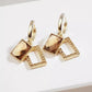 Boucles d'oreilles créoles pendantes pour femmes
