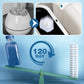 Brosse de Toilette Jetable avec Têtes de Rechange
