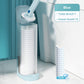 Brosse de Toilette Jetable avec Têtes de Rechange