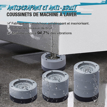🏆Coussinets de Machine à Laver Antidérapants🛡️👍
