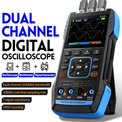 2C23T Oscilloscope Numérique Multimètre Générateur DDS 3 en 1