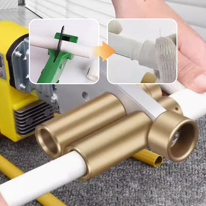 Outil de Fusion à Chaleur pour la Plomberie avec Moule Thermofusible pour Tuyaux en PE & PPR