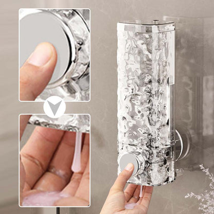 Distributeur de Shampooing à Ventouse Universel pour Montage Mural