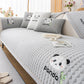 Coussin Antidérapant d'Été pour Canapé - Lavable en Machine