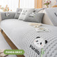 Coussin Antidérapant d'Été pour Canapé - Lavable en Machine