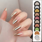 Poudre à Ongles Solide avec Effet Miroir Métallique Super Brillante