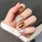 Poudre à Ongles Solide avec Effet Miroir Métallique Super Brillante