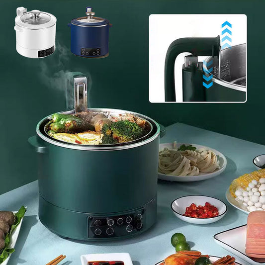 Marmite Électrique de Levage Intelligente de 3 L avec Panier à Vapeur