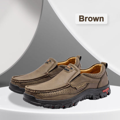 Mocassins Durables en Cuir PU pour Homme