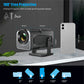 Projecteur HD Portable Ajustable à Faible Bruit
