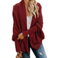 💞45% de réduction💃Cardigan en tricot à manches longues