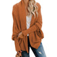 💞45% de réduction💃Cardigan en tricot à manches longues