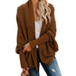 💞45% de réduction💃Cardigan en tricot à manches longues