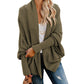 💞45% de réduction💃Cardigan en tricot à manches longues