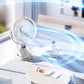 Ventilateur Oscillant Automatique Portable et Rechargeable à Pince
