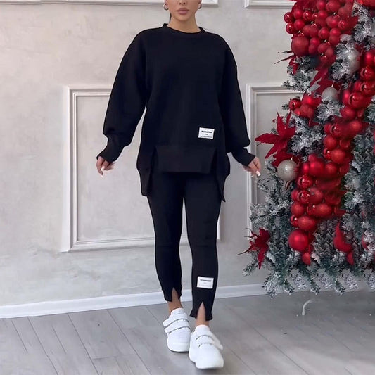 📢📢49 % de réduction !!!  ✨Ensemble Sweat-Shirt Et Leggings Décontractés Pour Femmes