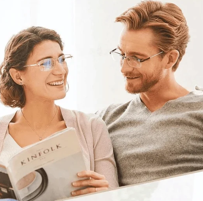 🏆👓 Saphir haute dureté ✨ Anti bleu progressive Far And Near Lunettes de lecture à double usage