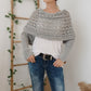 🔥Dernier jour 50% de Réduction🧶Poncho Tricoté Pour Femme avec Découpes