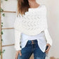 🔥Dernier jour 50% de Réduction🧶Poncho Tricoté Pour Femme avec Découpes