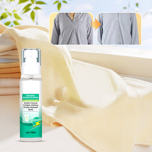 Spray Défroissant Portable pour Vêtements à Formule Douce