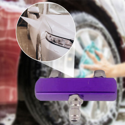 Accessoire à Double Embout avec Raccord de 1/4 Pouce pour Nettoyeur Haute Pression