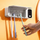 Porte-brosse à Dents Intelligent avec Fonction de Stérilisation et de Désinfection