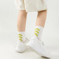 Chaussettes en maille respirante sans couture et anti-boulochage pour enfants et adolescents