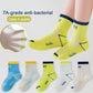 Chaussettes en maille respirante sans couture et anti-boulochage pour enfants et adolescents