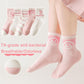 Chaussettes en maille respirante sans couture et anti-boulochage pour enfants et adolescents