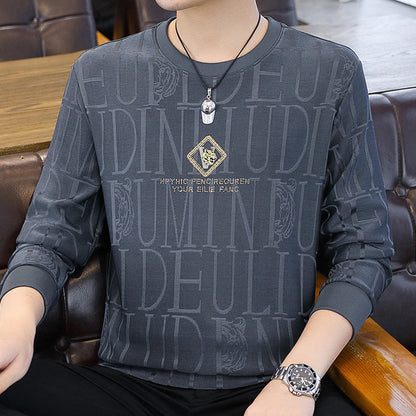 Sweat-shirt Décontracté à Col Rond pour Homme - Doux et Très Élastique