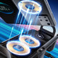 📱 PROMO FLASH : 50% DE RÉDUCTION ! 🚗 Support Auto Intelligent – ABS & Aluminium – Charge Sans Fil 15W & Rotation Automatique for Smartphone & Tablette ⚡