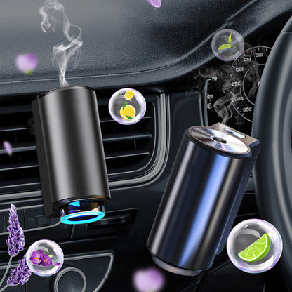 🌷Diffuseur de Désodorisant Intelligent pour Voiture - 3 x 10 ml Parfum Naturel - 45 Jours de Durée