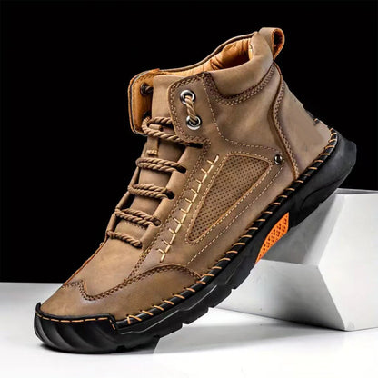 💥Livraison gratuite💥sylish cousue à la main Flat Sole Boots Men's 💥ultimate Comfort💥