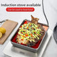 Offre de réduction⌛Boîte carrée en acier inoxydable (avec couvercle)