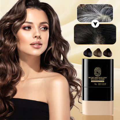 ⏳ Offre à durée limitée ✨ - Stick colorant instantané avec peigne intégré