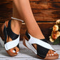 🔥Promotion du dernier jour 50% de réduction 🏖️Sandales orthopédiques à talons inclinés ultra confortables pour femmes
