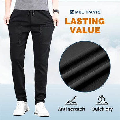 ⏳Réduction limitée de 50%💥🥰 MultiPants - Pantalon cargo résistant avec une grande élasticité et plusieurs poches