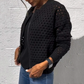 🔥Printemps 50% de réduction🔥Veste zippée en tricot pour femmes avec découpes