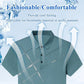 📢📢50 % DE RÉDUCTION !! ⏰ Chemise stretch en soie glacée pour homme – Fraîche et confortable – Respirante, légère et idéale pour l'été, le bureau ou les voyages ✨