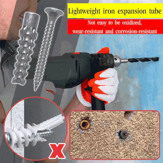 🔩🧱 Vis à expansion crantée renforcée – Version améliorée, anti-rotation, fixation solide dans le béton, brique ou parpaing 💪🛠️