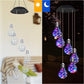 🔥50% de réduction🔥Carillon éolien solaire à LED coloré
