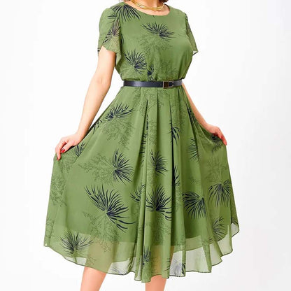👗 👗Limited Time 50% Off - Women's Trapeze Dress with Belt