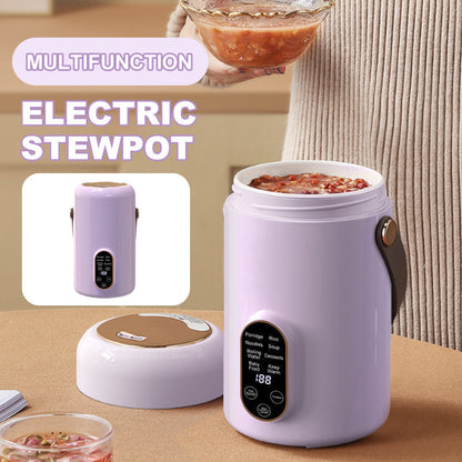 🍲 PROMO FLASH : 50% DE RÉDUCTION ! Marmite Électrique Multifonctionnelle 1 L – Revêtement Céramique Antiadhésif, Isolation jusqu'à 8 h & Chauffe 360° for une Cuisine Saine et Silencieuse Partout 🏆✨