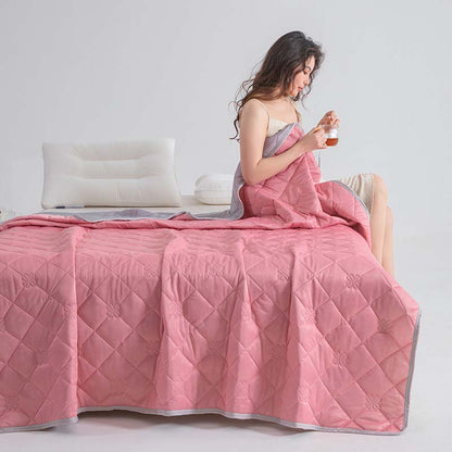🌙Last Day 50% Off -❄️Breathable Printed Washable Summer Cooling Comforter 💤