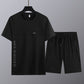 🔥LAST DAY SALE - 50% OFF🔥Men's Short Sleeve Top & Shorts 2-Piece Set