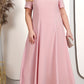 💖Limited Time Half Price - Robe unie pour femme avec veste en dentelle brodée