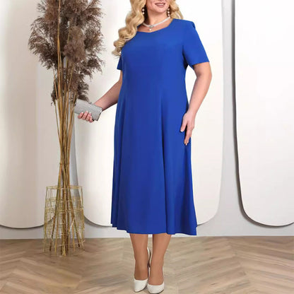 💖Limited Time Half Price - Robe unie pour femme avec veste en dentelle brodée